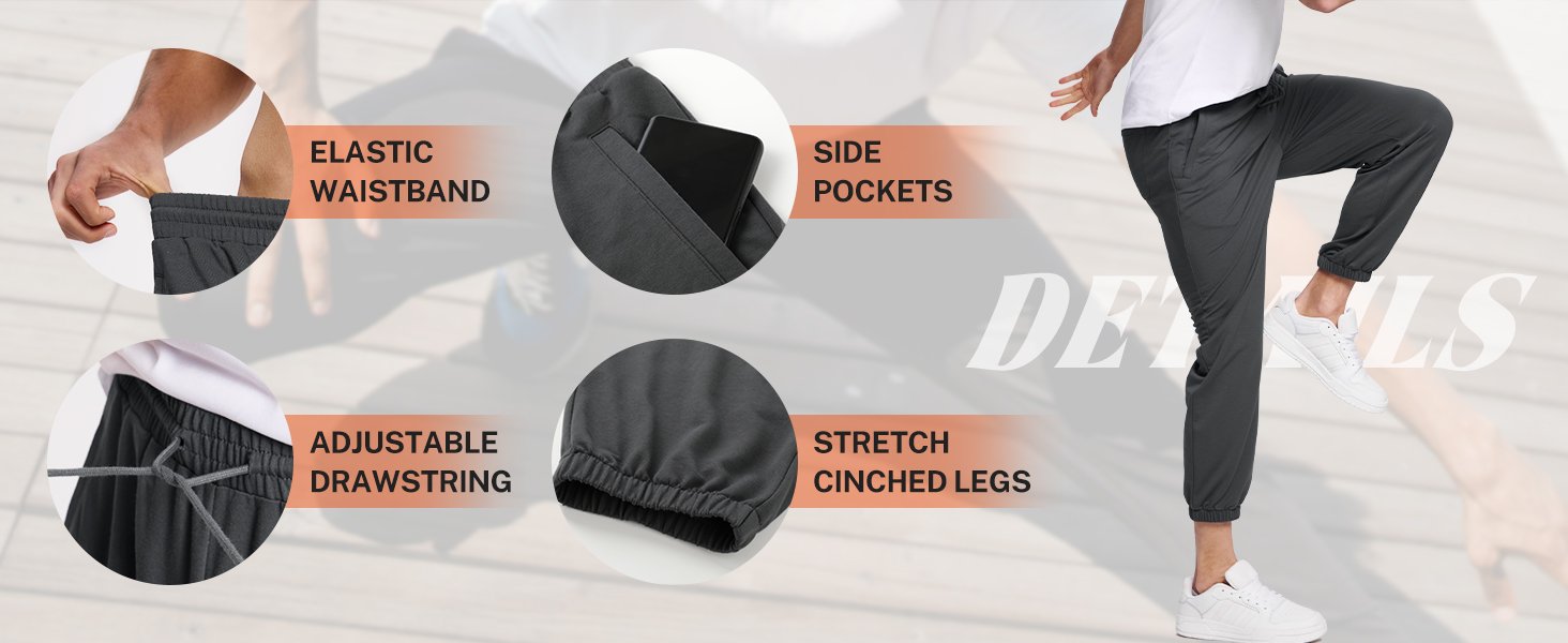 bamboo sweatpants men