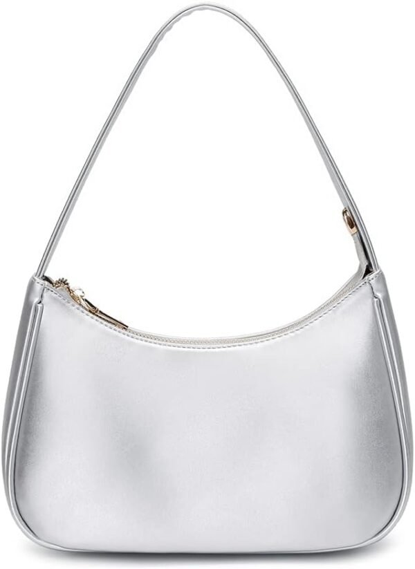 41Pmp3c4p1L._AC_SL1000 Shoulder Bags for Women, Cute Hobo Tote Handbag Mini Clutch Purse with Zipper Closure