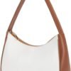 41phhHwSjyL._AC_SL1200 Shoulder Bags for Women, Cute Hobo Tote Handbag Mini Clutch Purse with Zipper Closure