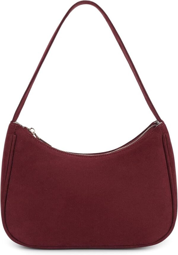 61PIhMIMcTL._AC_SL1500 Shoulder Bags for Women, Cute Hobo Tote Handbag Mini Clutch Purse with Zipper Closure