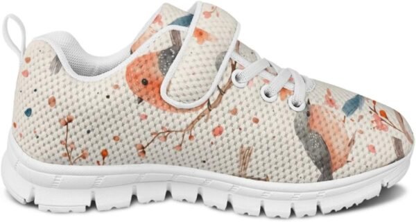 Girls' Sneakers Lace-Up Shoes for Kids Girls Funny Running Shoes Kids Stitch Fashionable Design Tennis Sneakers