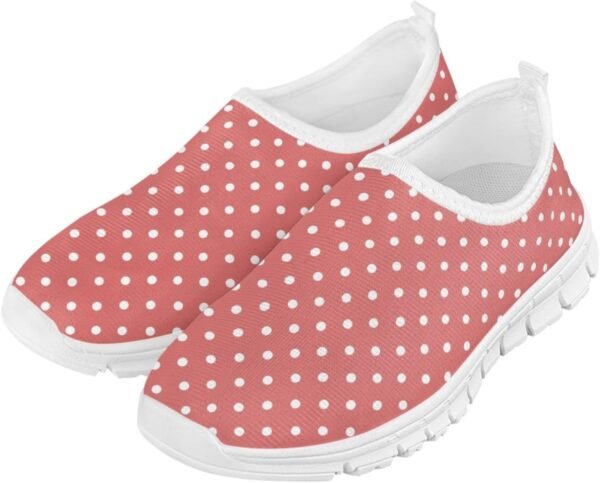 Fashionable Slip On White Shoes Girls Flexible Breathable Safe Walking Barefoot Casual Indoor Daily Sneakers for Kids