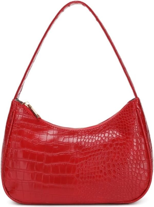 61jTr57inOL._AC_SL1200 Shoulder Bags for Women, Cute Hobo Tote Handbag Mini Clutch Purse with Zipper Closure