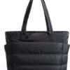 Tote Bag for Women, Lightweight Puffy Tote Bag with Compartments Shoulder Bag Handbag for Travel, Work, Gym