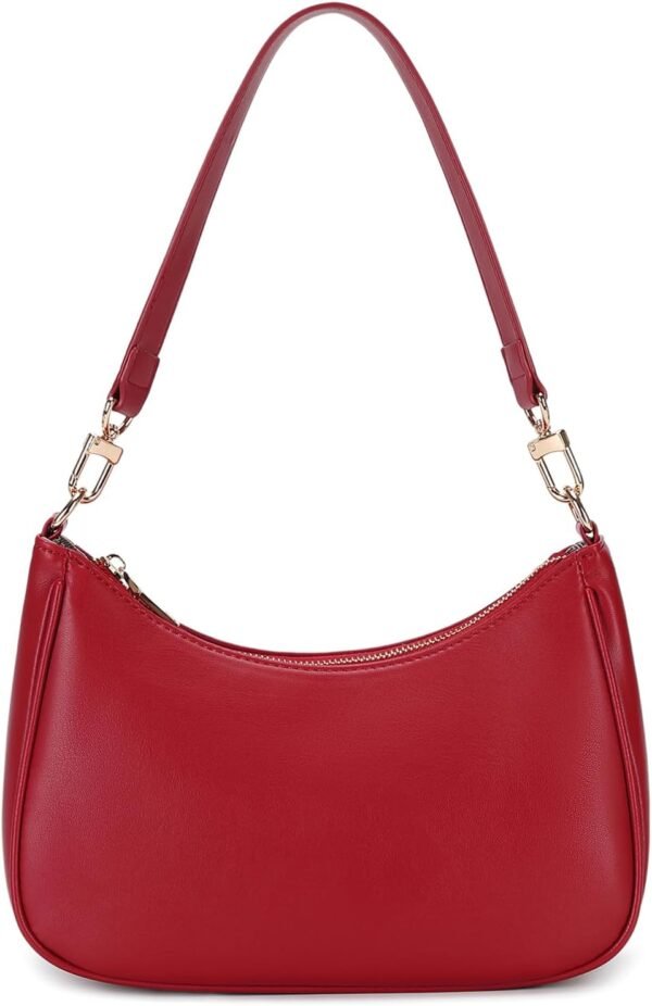 61nsjwDqaeL._AC_SL1500 Shoulder Bags for Women, Cute Hobo Tote Handbag Mini Clutch Purse with Zipper Closure