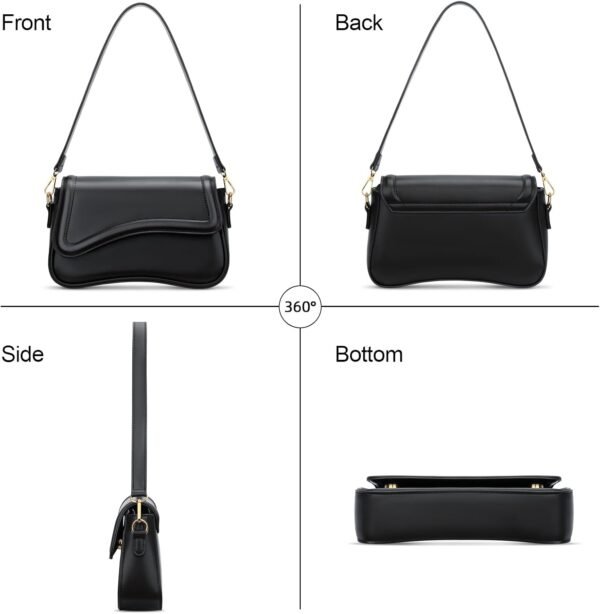 Shoulder Bag for Women Small Clutch Purses Cute Hobo Handbag Trendy Underarm Bag