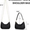 61yH50nKHhL._AC_SL1500 Shoulder Bag for Women Cute Hobo Purses and Handbags Retro Clutch Underarm Purse