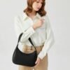 71FMoWqfCNL._AC_SL1500 Shoulder Bags for Women, Cute Hobo Tote Handbag Mini Clutch Purse with Zipper Closure