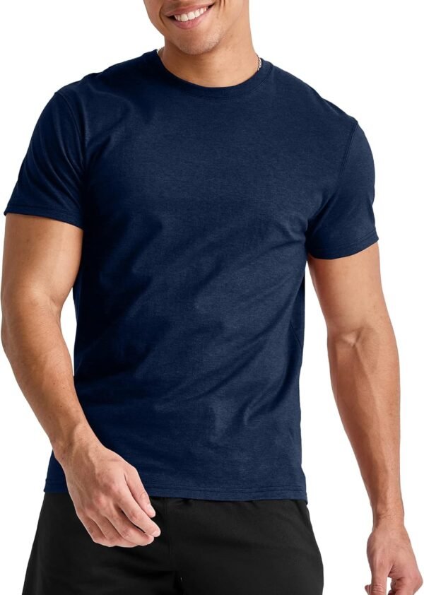 Lightweight T-Shirt, Crewneck T-Shirts for Men, Tri-Blend Tee, Available in Tall