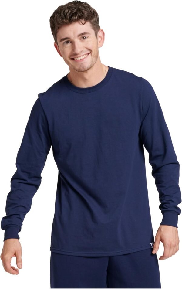 Men's Dri-Power Long Sleeve Tees, Moisture Wicking, Odor Protection, UPF 30+