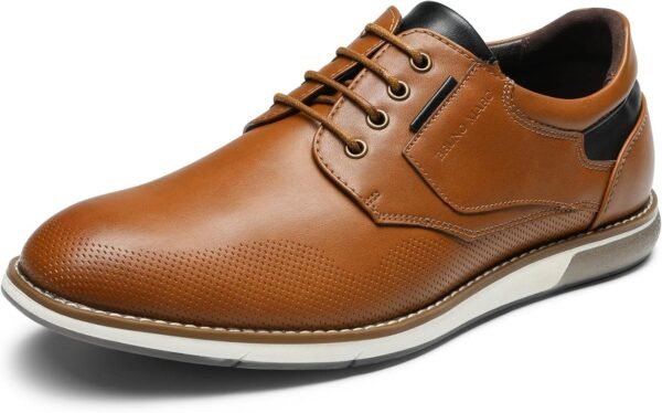 Men's Casual Dress Oxfords Shoes Business Formal Derby Sneakers