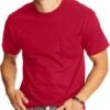 Pocket, Heavyweight Cotton Pocket Tee for Men, Full-Cut T-Shirt, 1 Or 2 Pack
