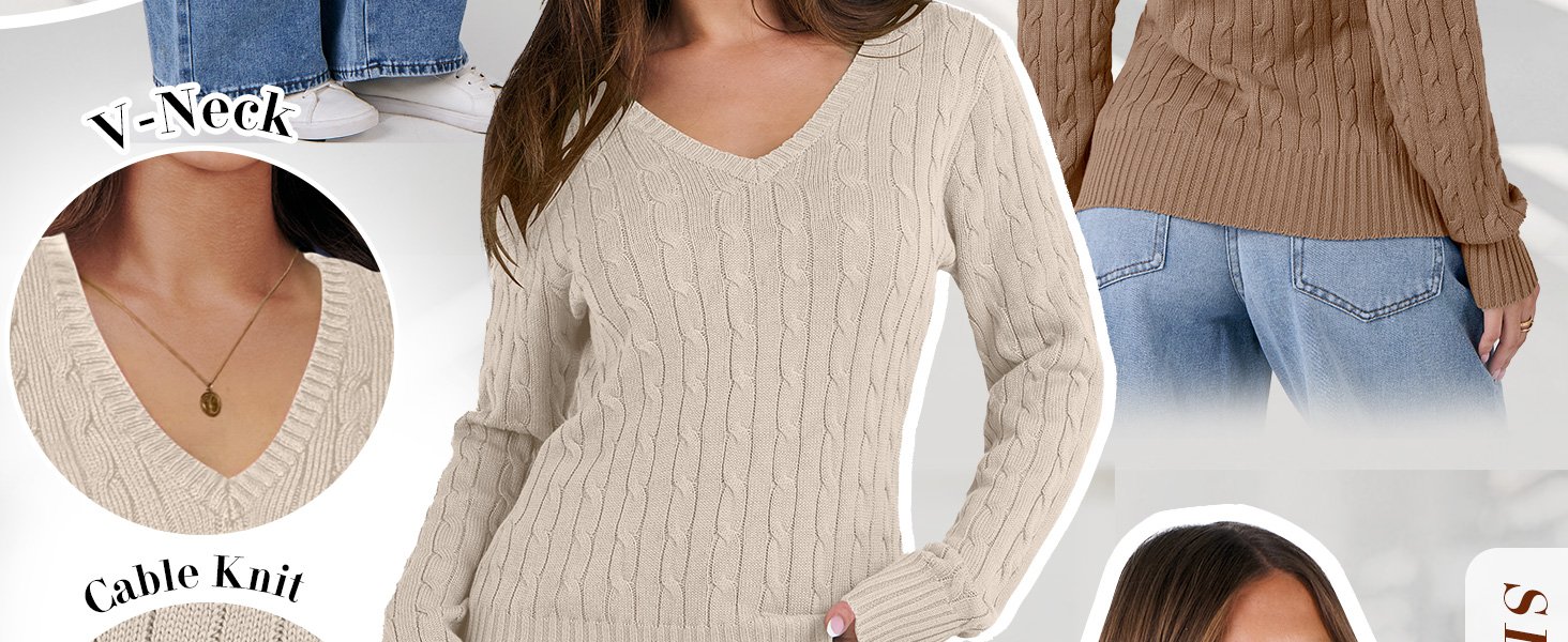 women's slim fit knit sweater