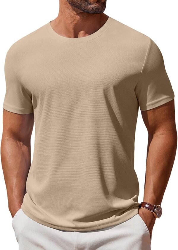 813pvRjf6LL._AC_SL1500 Men's T Shirt Short Sleeve Crew Neck T-Shirt Casual Summer Classic Basic Tee Shirts