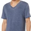 Mens Venice Burnout V Neck Tee