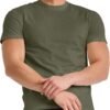 Lightweight T-Shirt, Crewneck T-Shirts for Men, Tri-Blend Tee, Available in Tall
