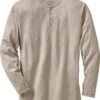 815xaLSV2cL._AC_SL1500 Men’s Henley Long Sleeve Casual Fit Shirt