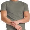 Lightweight T-Shirt, Crewneck T-Shirts for Men, Tri-Blend Tee, Available in Tall