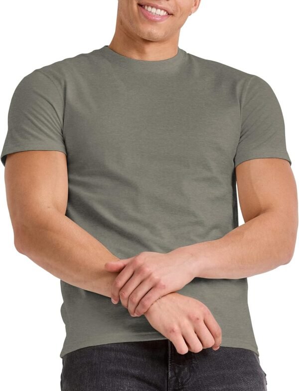 Lightweight T-Shirt, Crewneck T-Shirts for Men, Tri-Blend Tee, Available in Tall