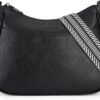 Trendy Leather Crossbody Purse with Adjustable Strap, Women's Shoulder Handbag
