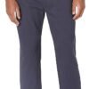 Essentials Men's Chinos, Athletic Fit, Work Pants, 5-Pocket, Comfort Stretch