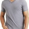 Mens Venice Burnout V Neck Tee