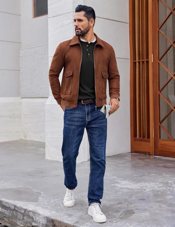 Mens Henley Long Sleeve Shirts Waffle T-Shirt Lightweight Thermal Undershirts S-XXL