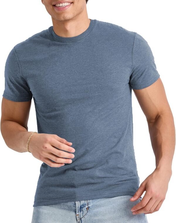 Lightweight T-Shirt, Crewneck T-Shirts for Men, Tri-Blend Tee, Available in Tall