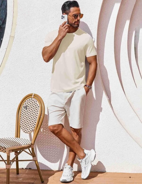 81rcsKOCK_L._AC_SL1500 Men's T Shirt Short Sleeve Crew Neck T-Shirt Casual Summer Classic Basic Tee Shirts