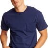 Pocket, Heavyweight Cotton Pocket Tee for Men, Full-Cut T-Shirt, 1 Or 2 Pack