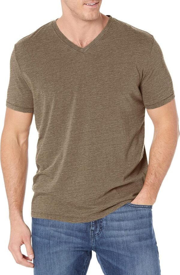 Mens Venice Burnout V Neck Tee