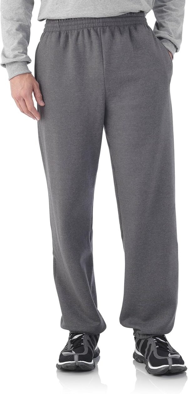 Eversoft Fleece Joggers with Pockets, Relaxed Fit, Moisture Wicking, Breathable, Tapered Sweatpants