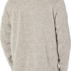 mens Long Sleeve Fleece Quarter-zip