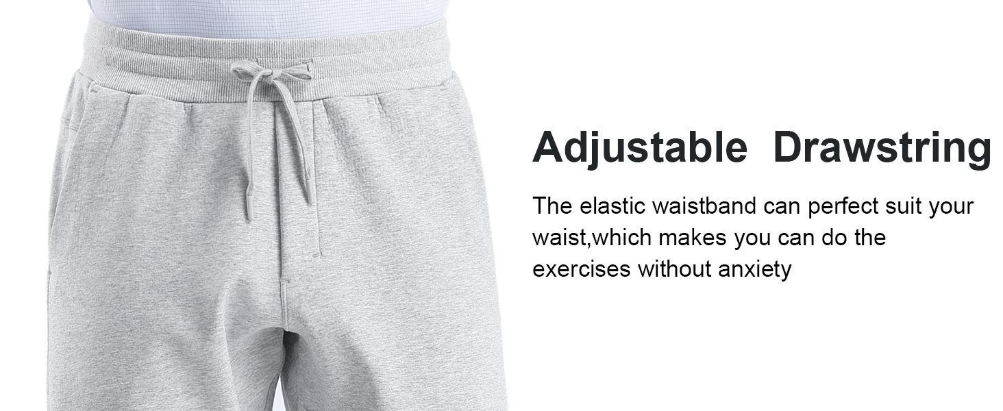 Mens' Fleece Joggers Pants